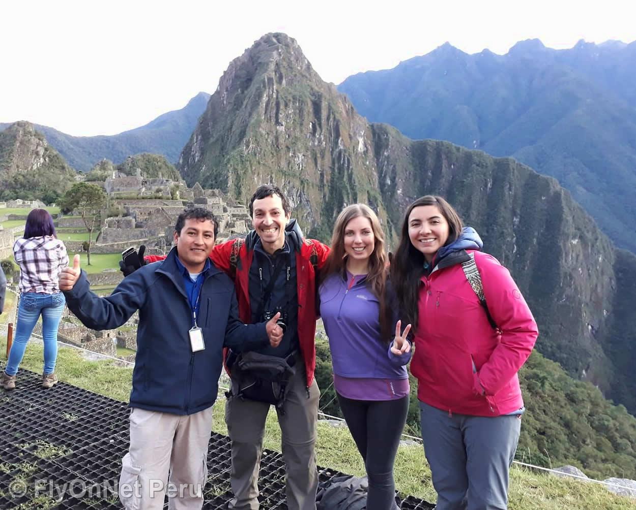Photo Album: Part of the group in Machu Picchu